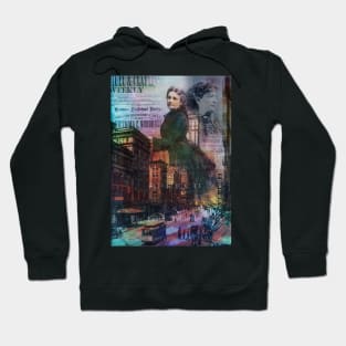 Collage Art Victoria Woodhull Hoodie